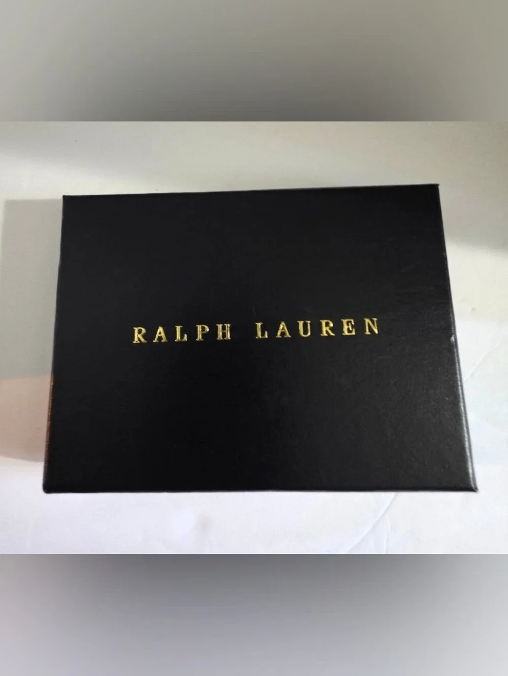 Ralph Lauren Purple & Silver Logo Playing Card W/ Giftbox RL Rare 1 Deck READ